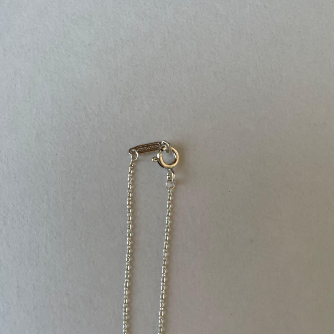 Tiffany & Co. ダブル ハート タグ ペンダント シルバー（ミニ）