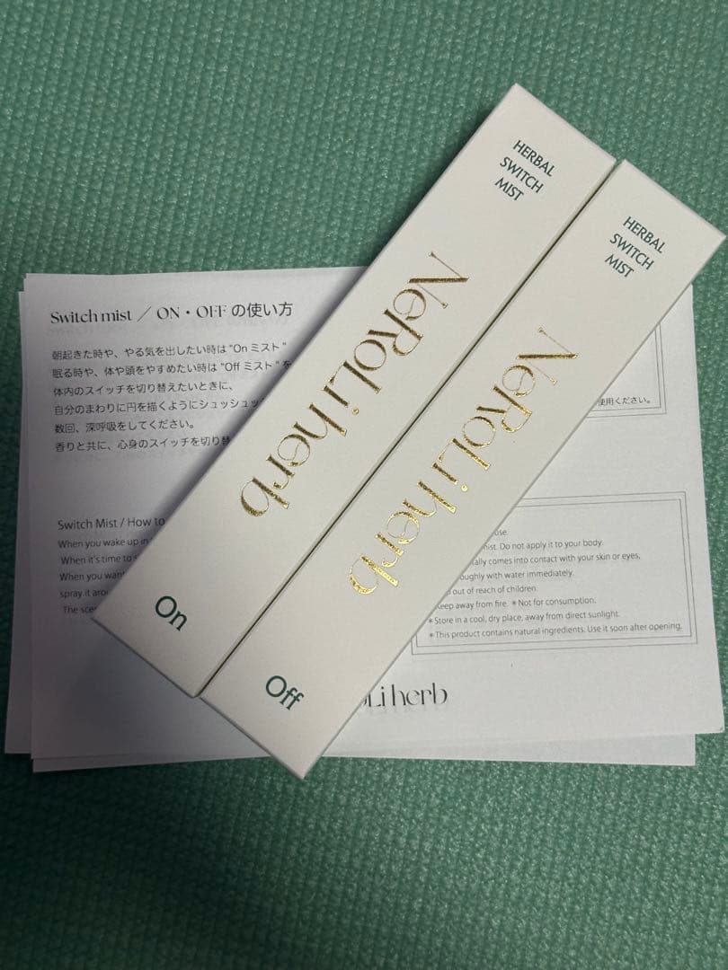 ３本セット　Herbal Switch Mist ON&OFF