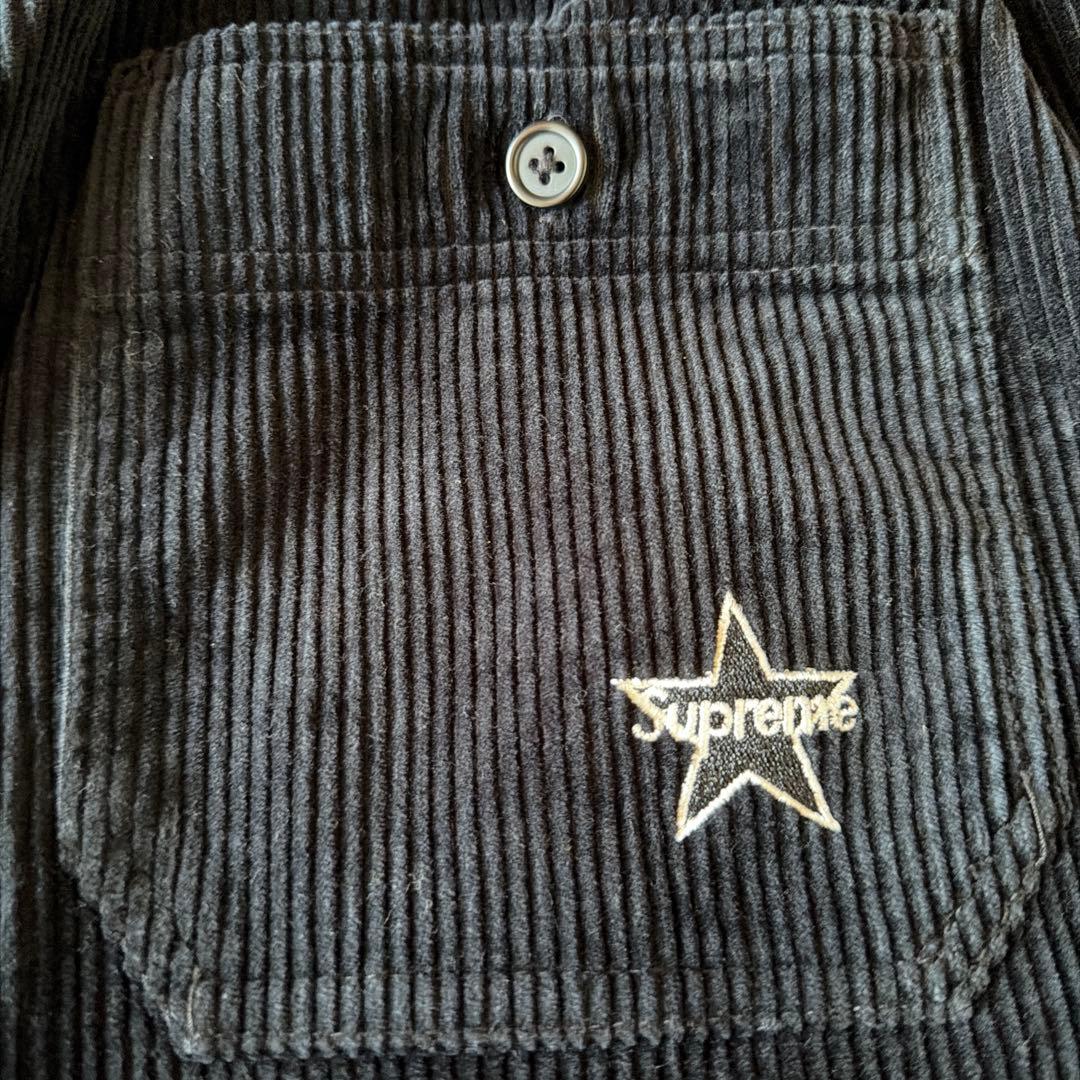 パンツ supreme corduroy skate pant black
