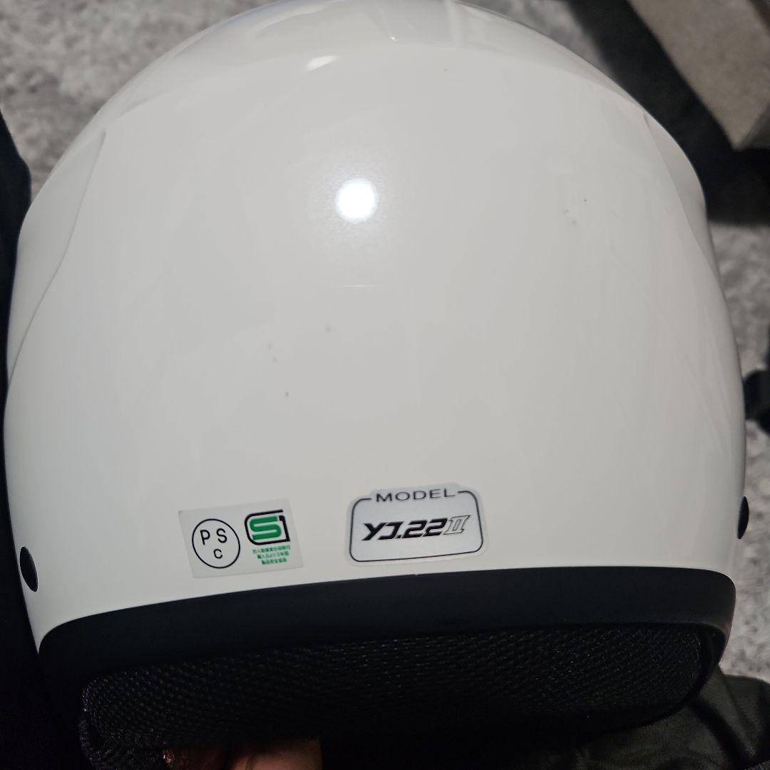 ZENITH ジェットヘルメット ホワイト YJ-22Ⅱ