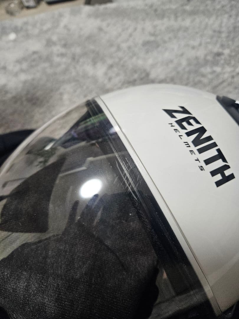 ZENITH ジェットヘルメット ホワイト YJ-22Ⅱ