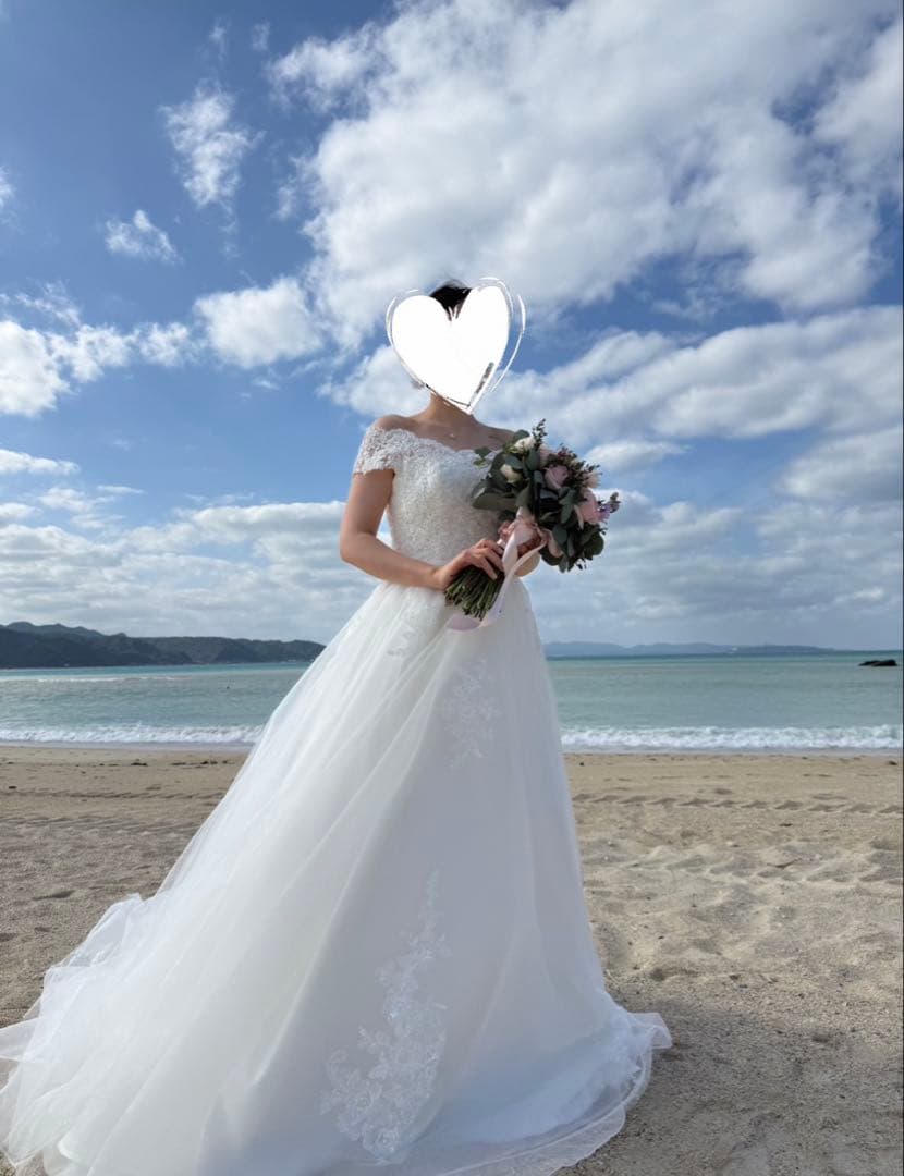 アールイズウェディング with a white オーバースカート