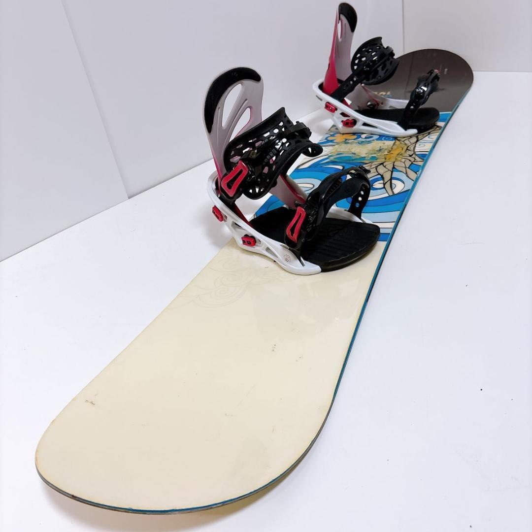 【初心者おすすめ 】 SALOMON FLUX スノーボード セット 143cm