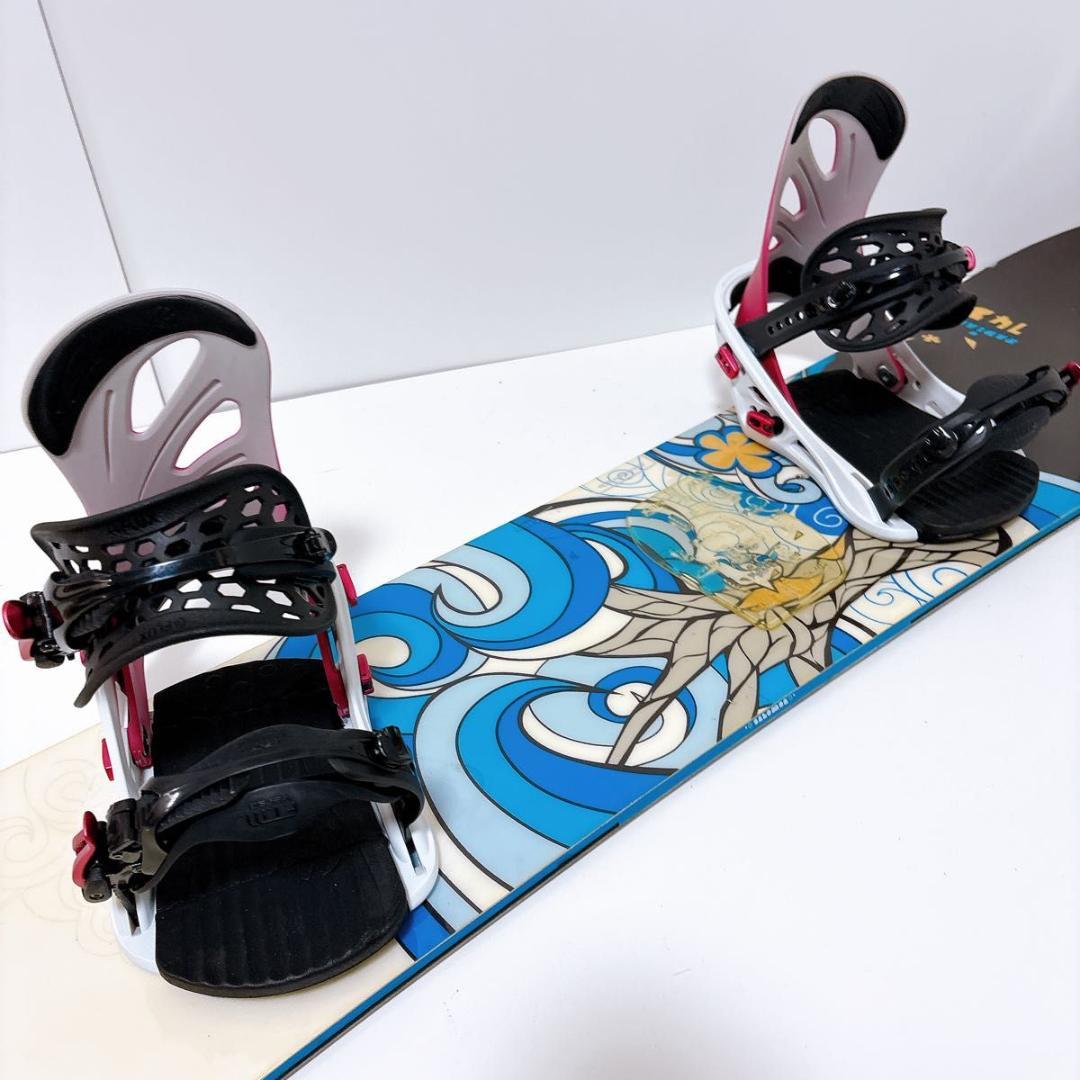 【初心者おすすめ 】 SALOMON FLUX スノーボード セット 143cm