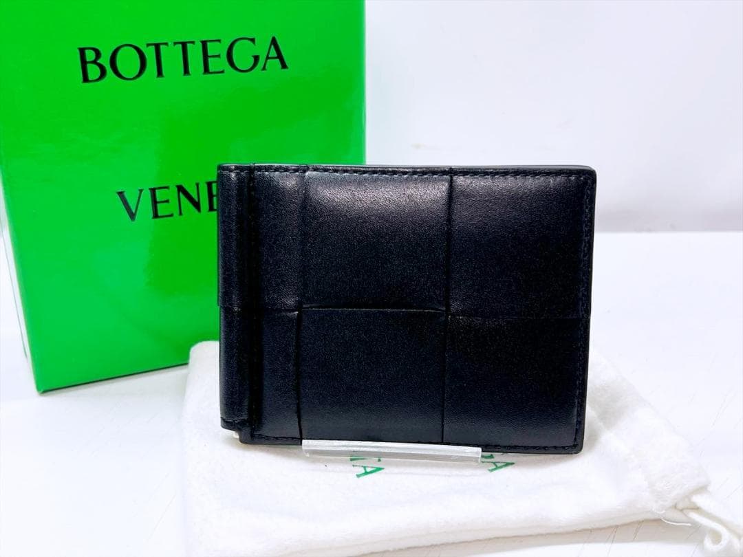 美品　ボッテガヴェネタ　カセット　ビルクリップ　マネークリップ　749453