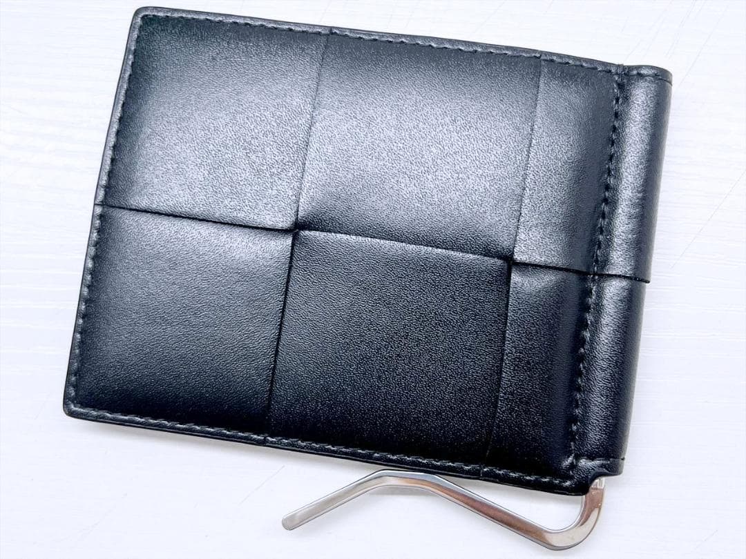 美品　ボッテガヴェネタ　カセット　ビルクリップ　マネークリップ　749453