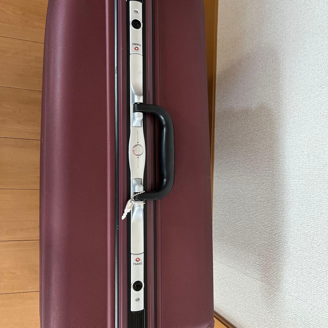 スポルディング　ワインレッド キャリーケース