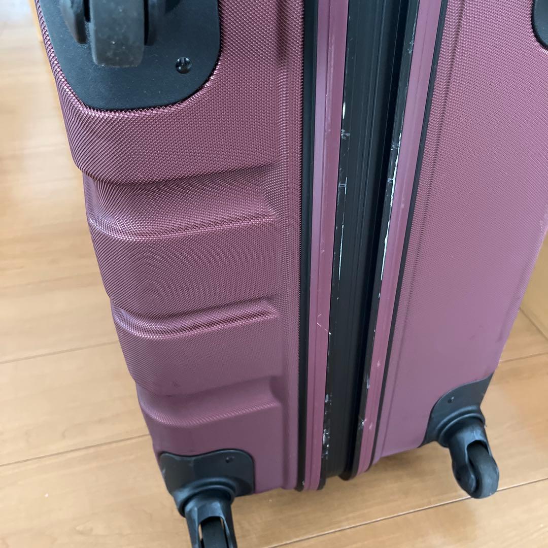 スポルディング　ワインレッド キャリーケース