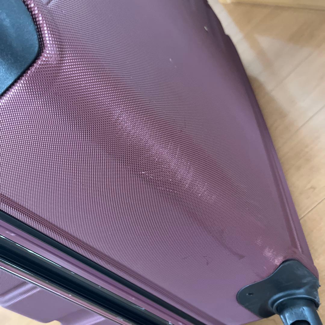 スポルディング　ワインレッド キャリーケース