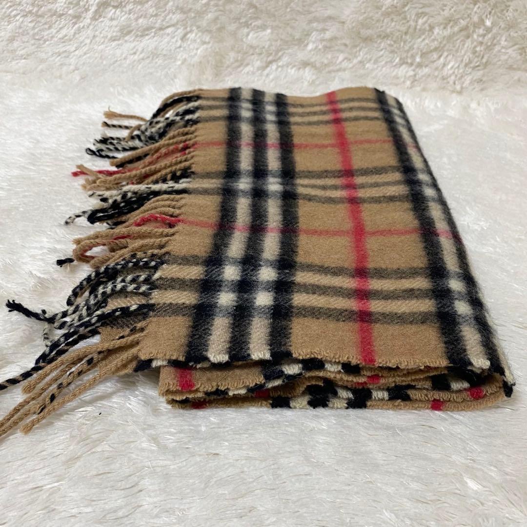 Burberry’s バーバリーズ マフラー ベージュ チェック カシミヤ