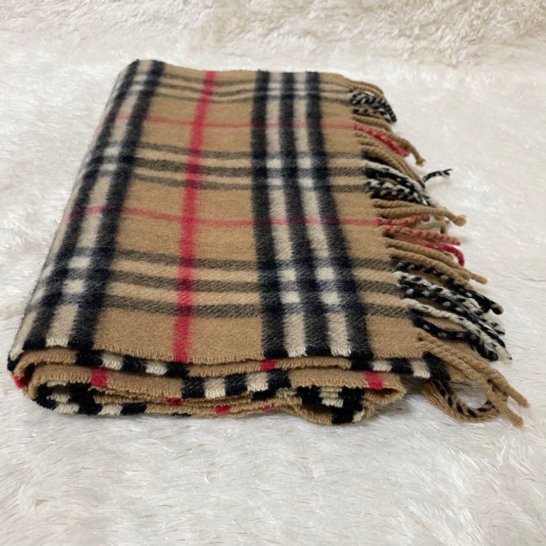 Burberry’s バーバリーズ マフラー ベージュ チェック カシミヤ