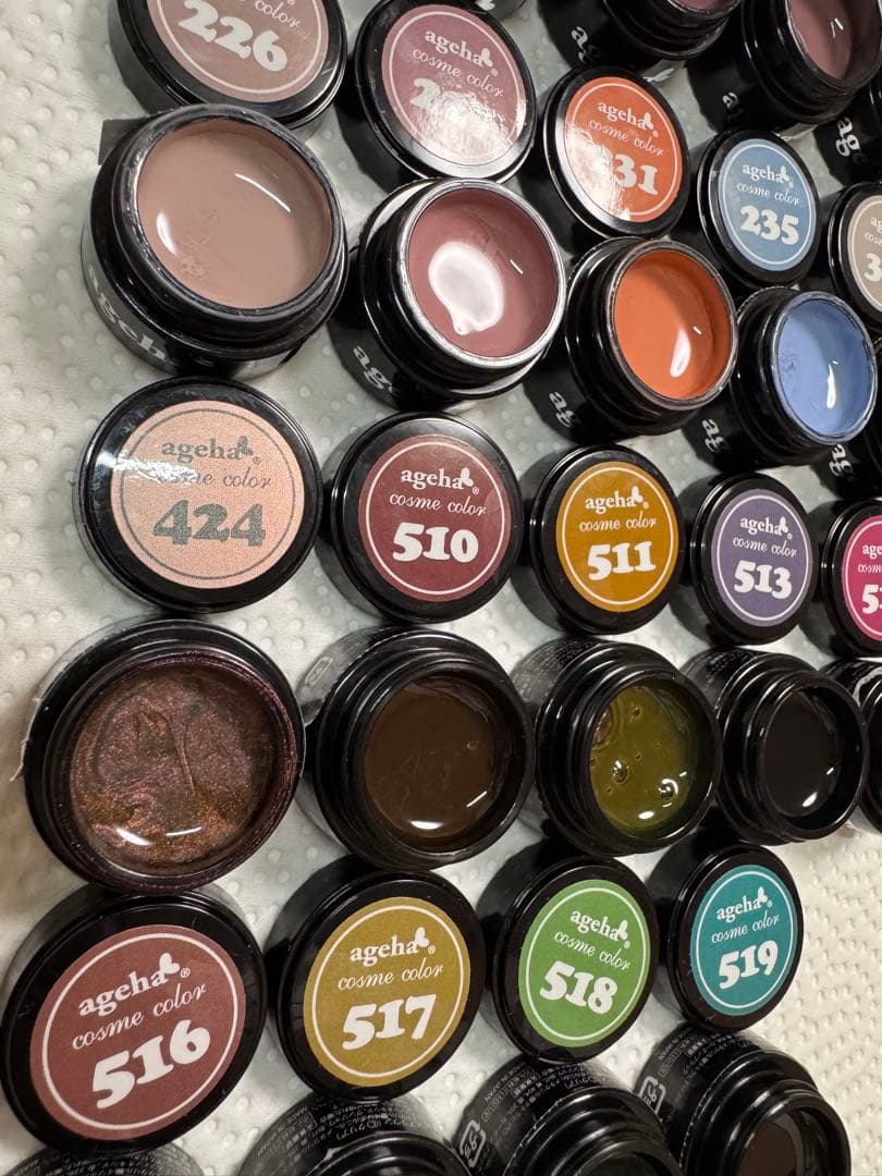 キラキラ　ageha gel 34色セット【バラ売り不可×】