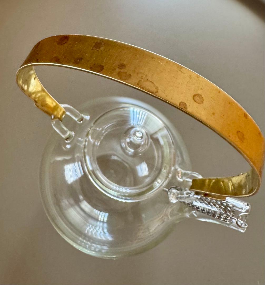 ガラス工房 クラフトユー まんまるポット 0.5L