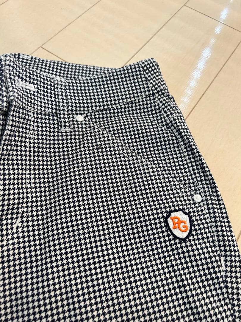 PEARLY GATES チェック柄パンツ00 未使用