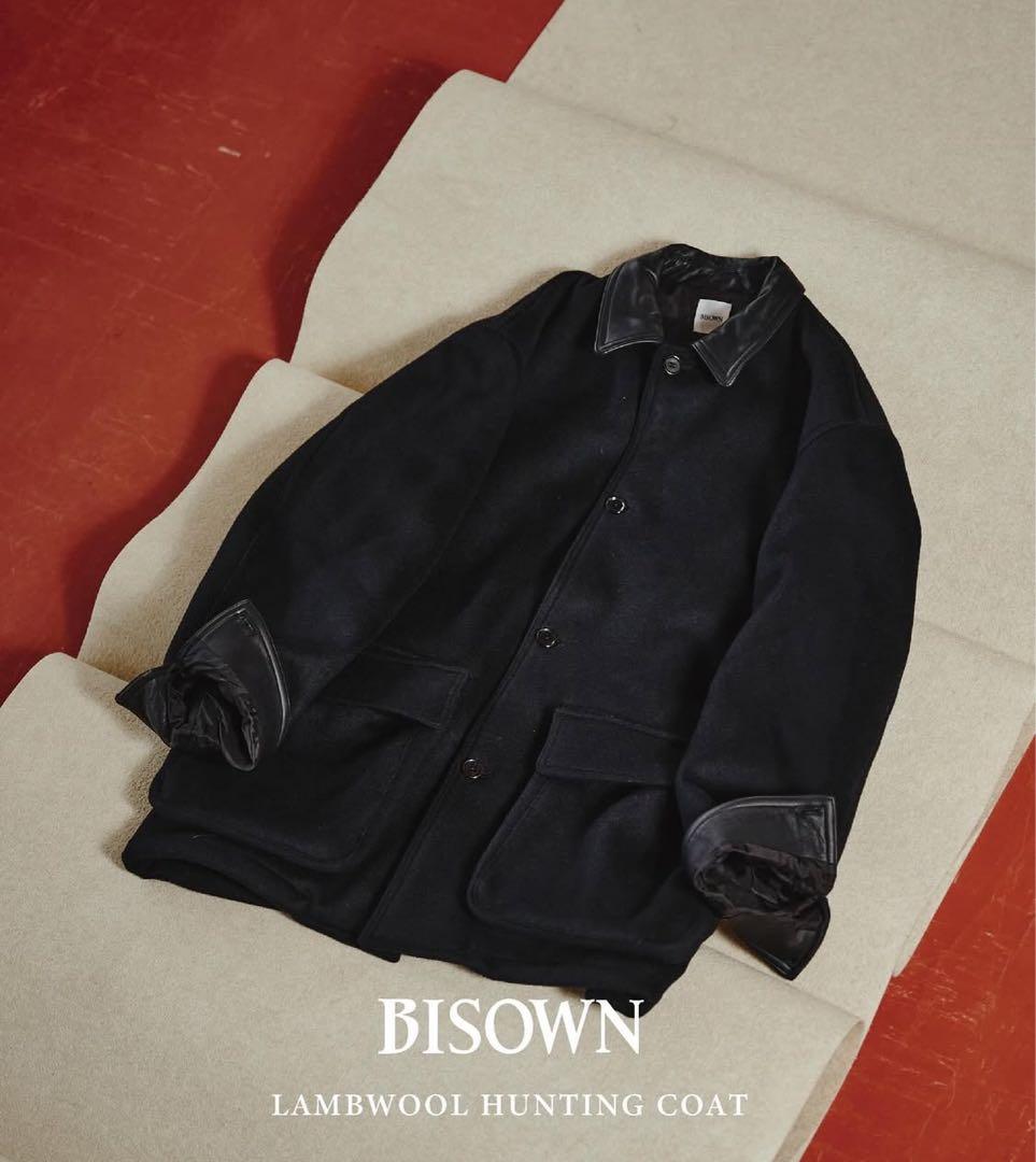 タ*タ様 BISOWN ラムウールハンティングコート 25AW