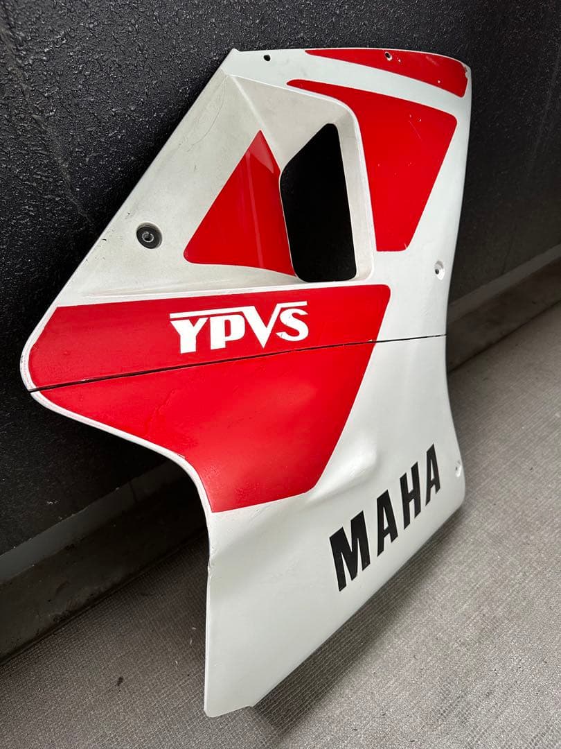 YAMAHA TZR250 2XTカウルホワイトレッド左右&センターカウルセット