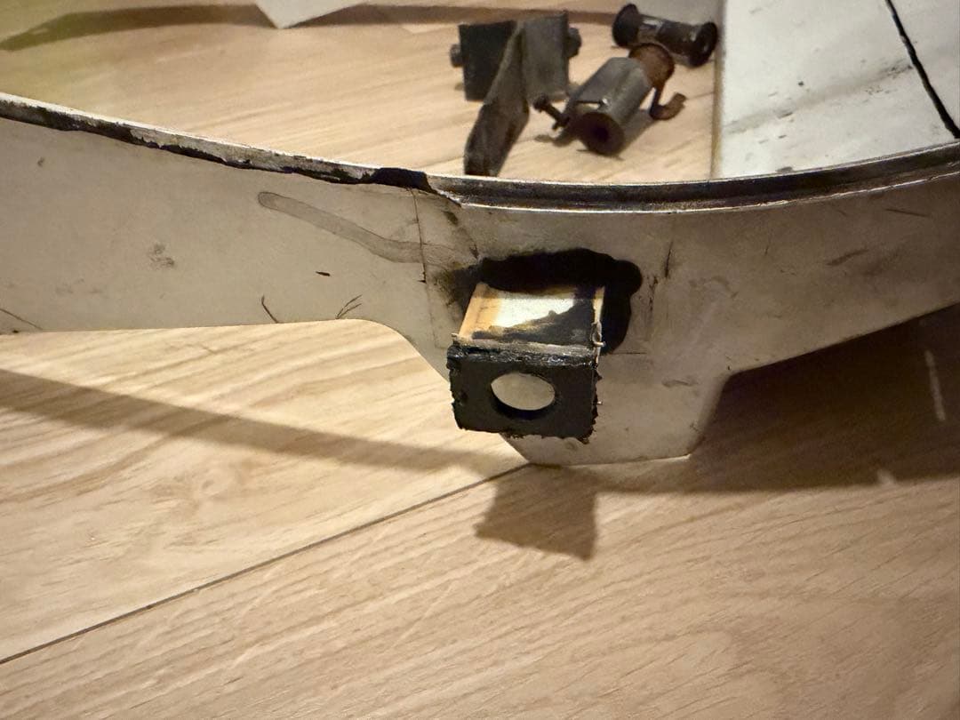 YAMAHA TZR250 2XTカウルホワイトレッド左右&センターカウルセット