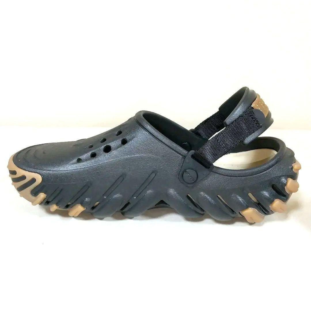 新品　タグ付き　クロックス エコーガムRO　クロッグ　ブラック　黒　26
