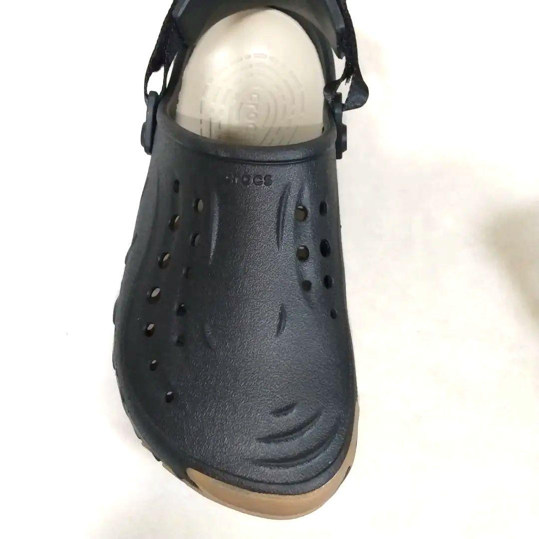新品　タグ付き　クロックス エコーガムRO　クロッグ　ブラック　黒　26