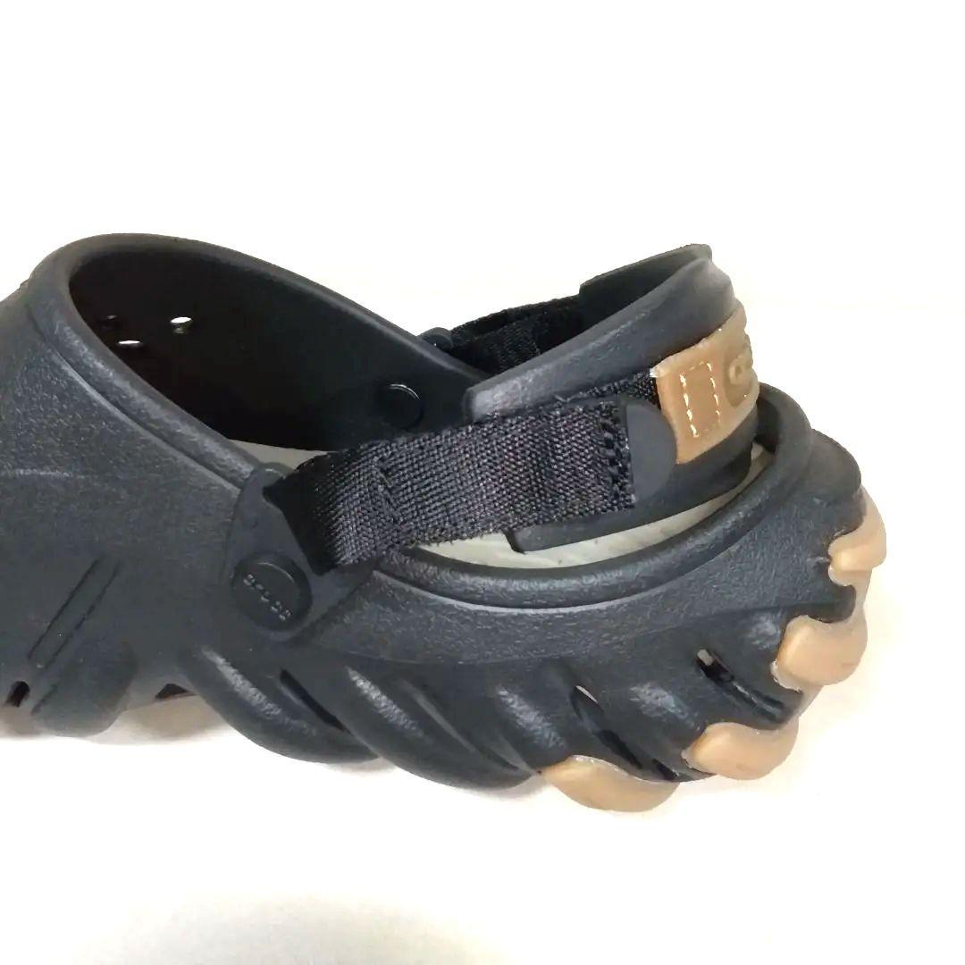 新品　タグ付き　クロックス エコーガムRO　クロッグ　ブラック　黒　26