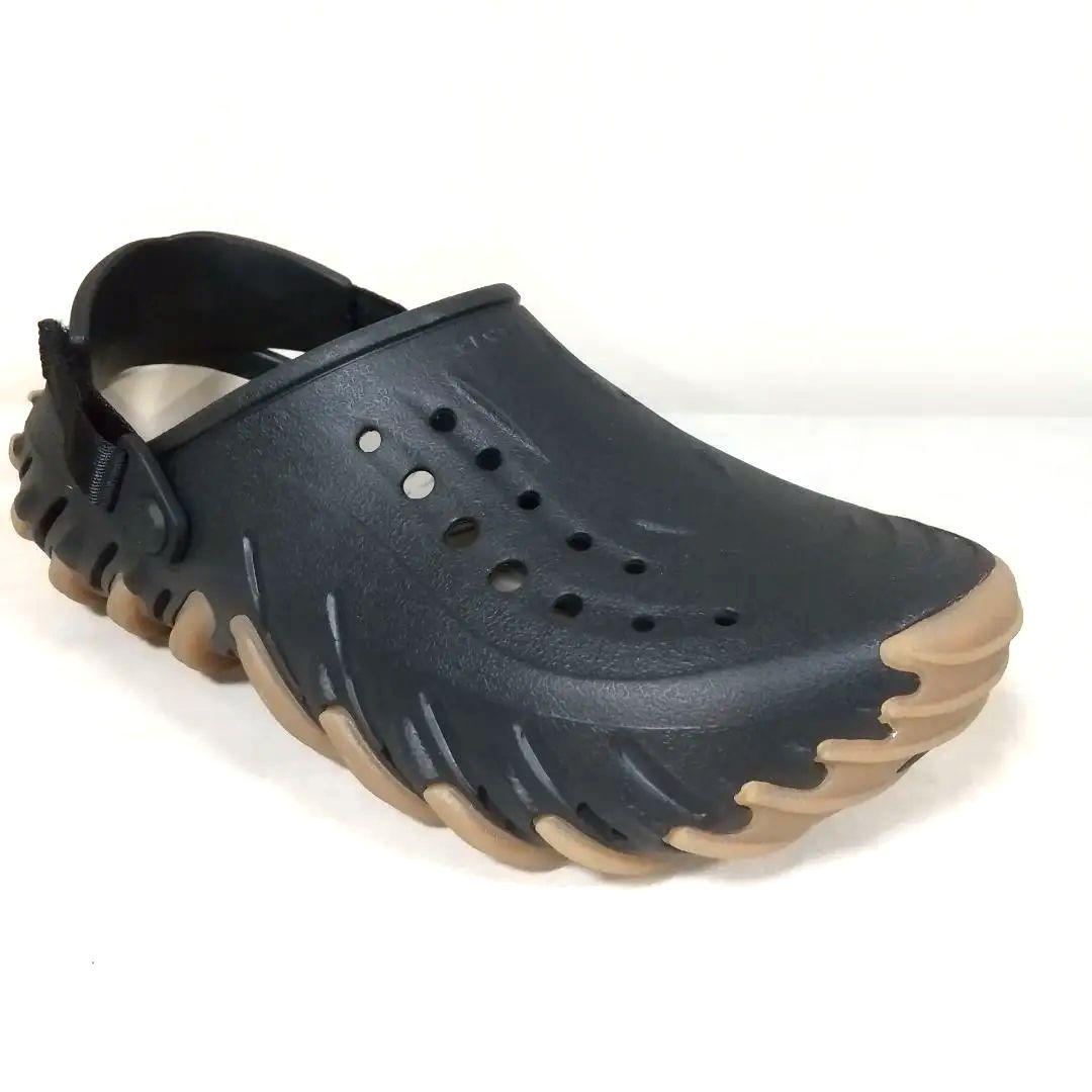 新品　タグ付き　クロックス エコーガムRO　クロッグ　ブラック　黒　26