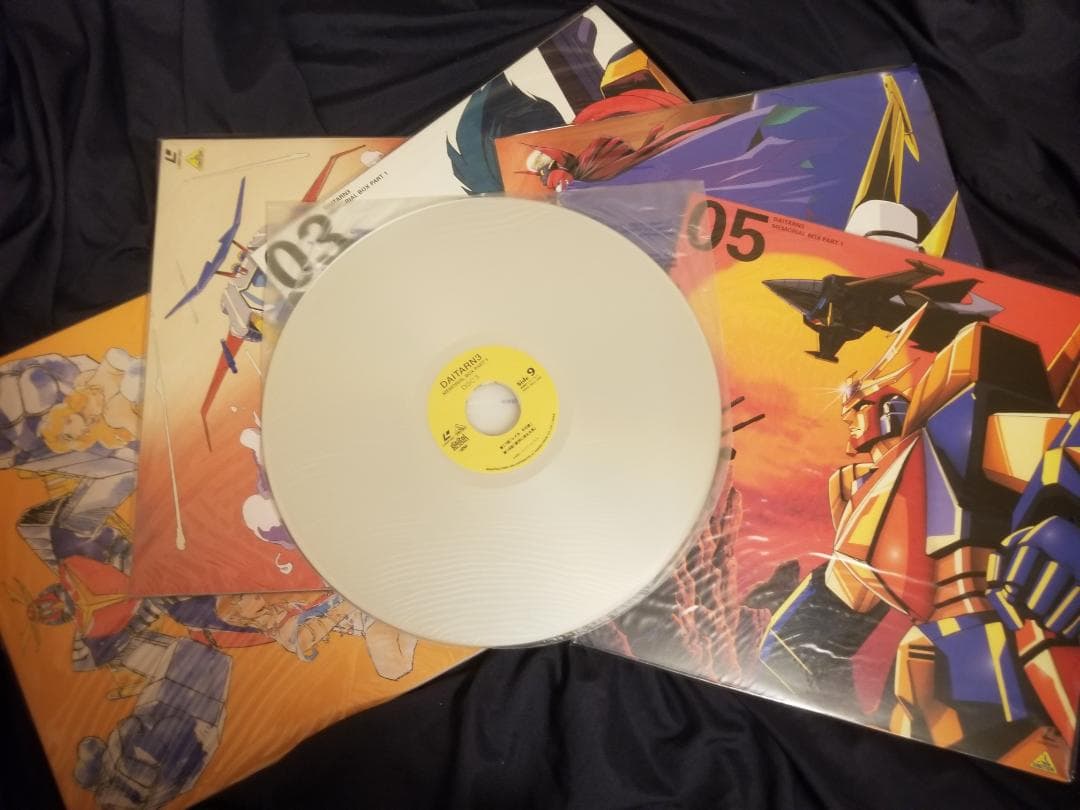 ザンボット3・ダイターン3【LD】レーザーディスク