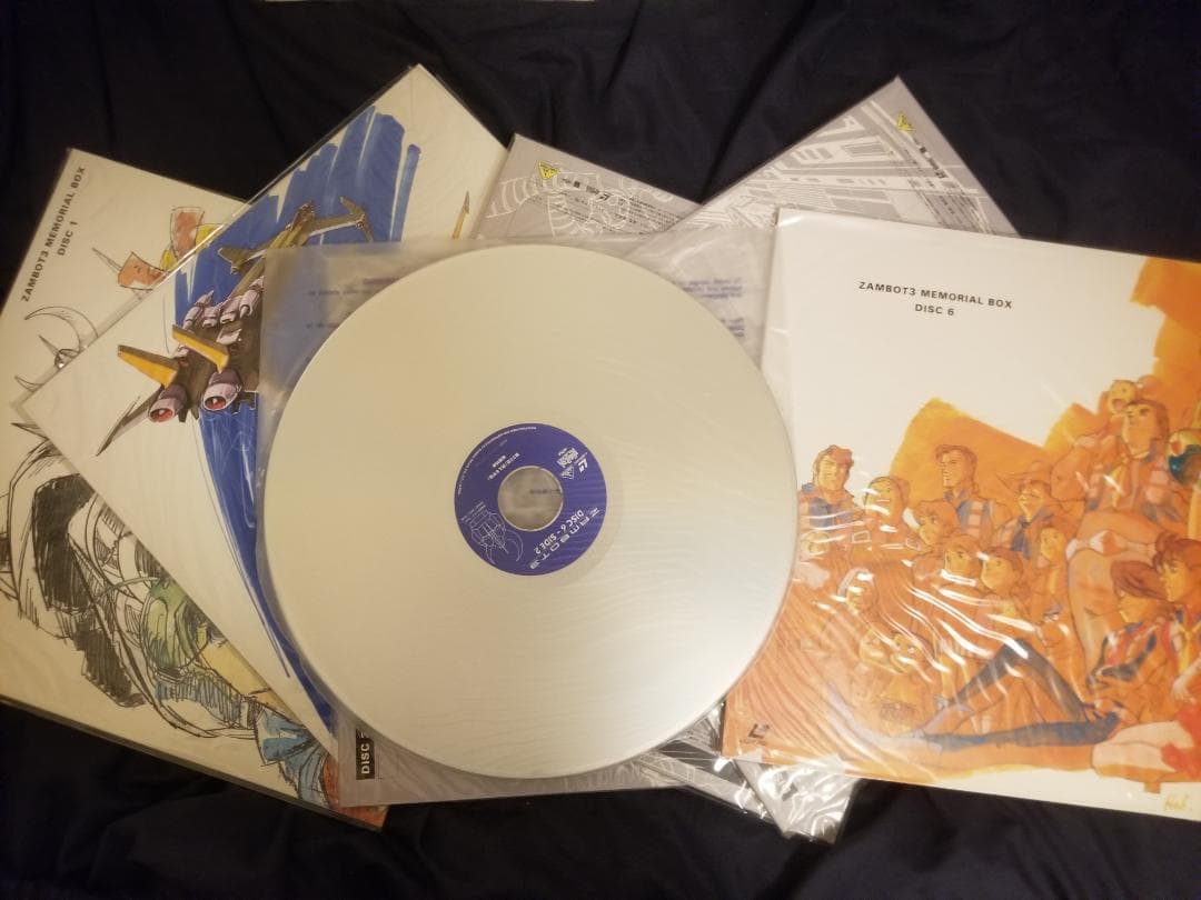 ザンボット3・ダイターン3【LD】レーザーディスク