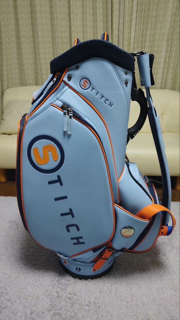 スティッチゴルフ ツアーバッグ 10型 6分割 5.0kg 上質高機能な本皮製