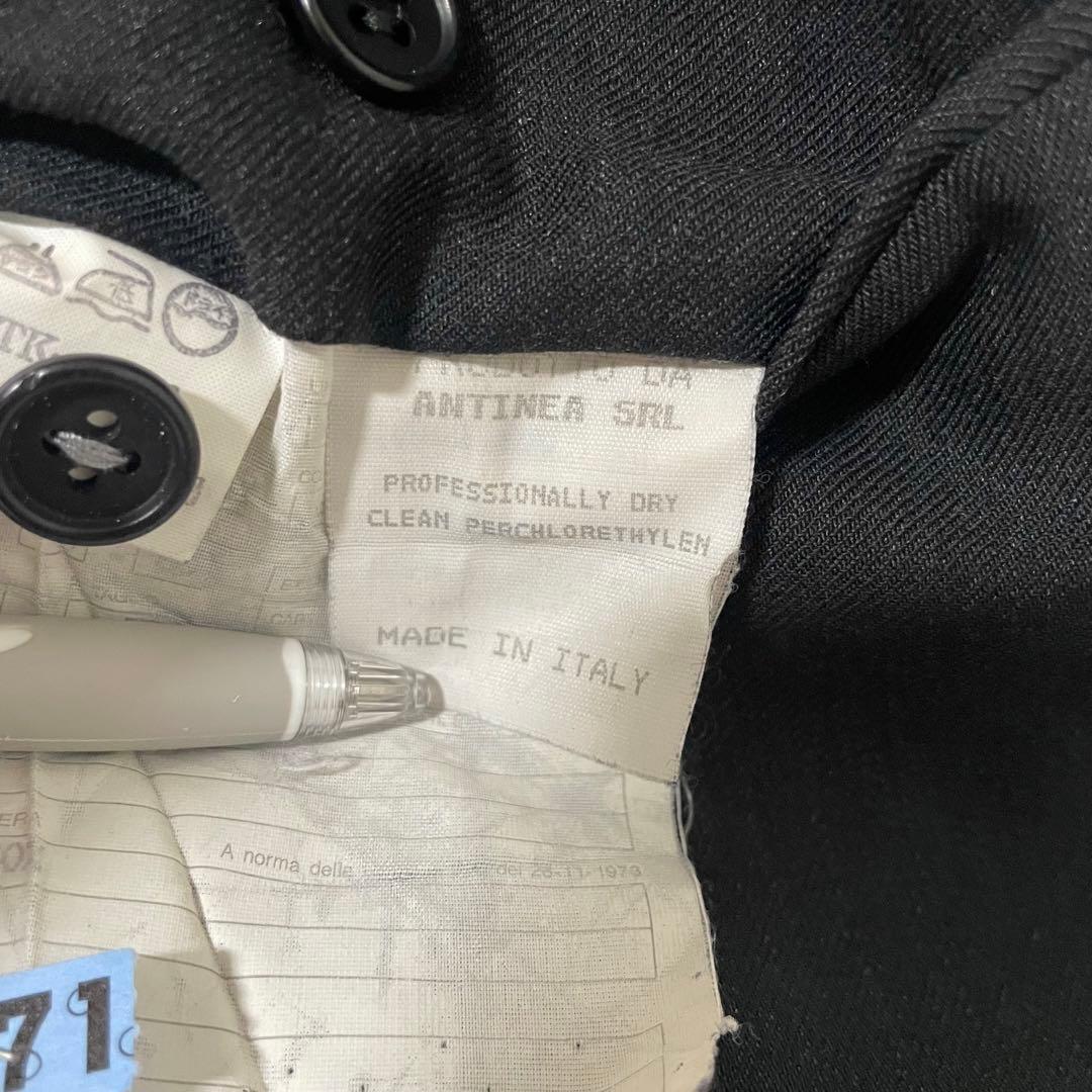 送料込み 90s エンポリオアルマーニ ワイドスラックス 黒 archive