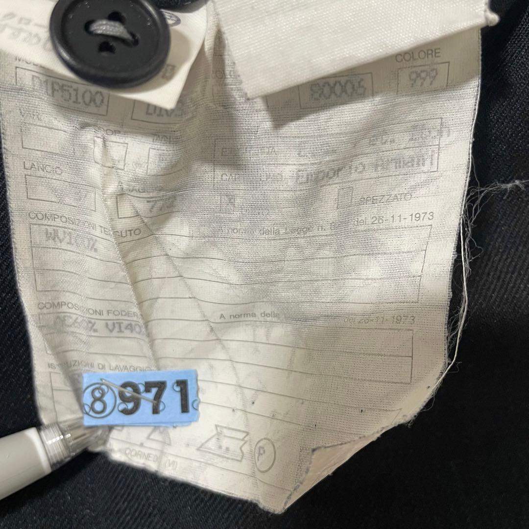 送料込み 90s エンポリオアルマーニ ワイドスラックス 黒 archive