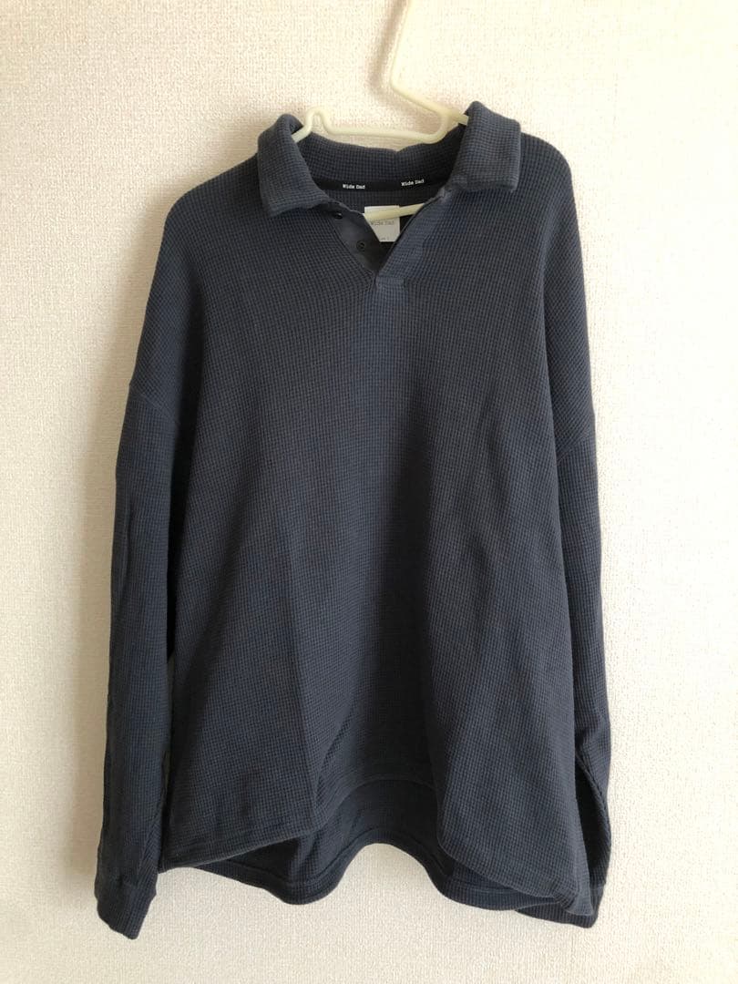 即完売　Wide Dad 『UR TECH』Dad TECH ポロプルオーバー