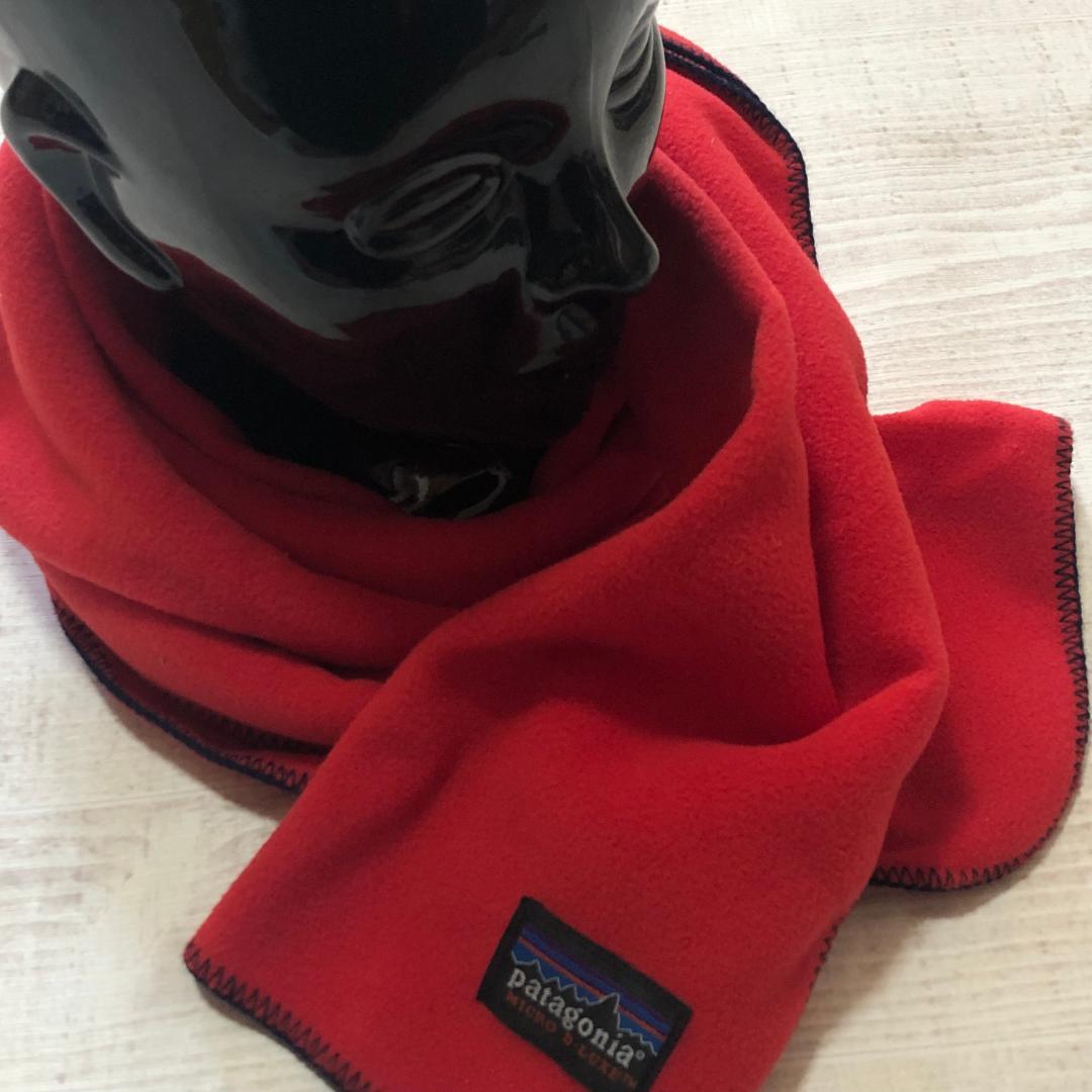 貴重なUSA製‼️ パタゴニア マイクロ・デラックス・スカーフ フリース・マフラー