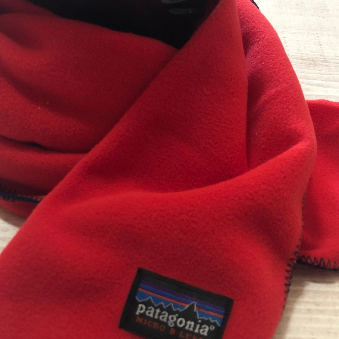 貴重なUSA製‼️ パタゴニア マイクロ・デラックス・スカーフ フリース・マフラー