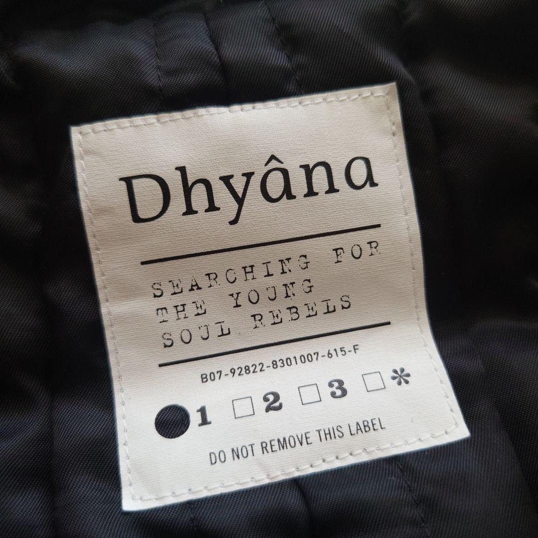 新品 ■国産■ Dhyana レザー×極厚ウール riri社ZIP コート １