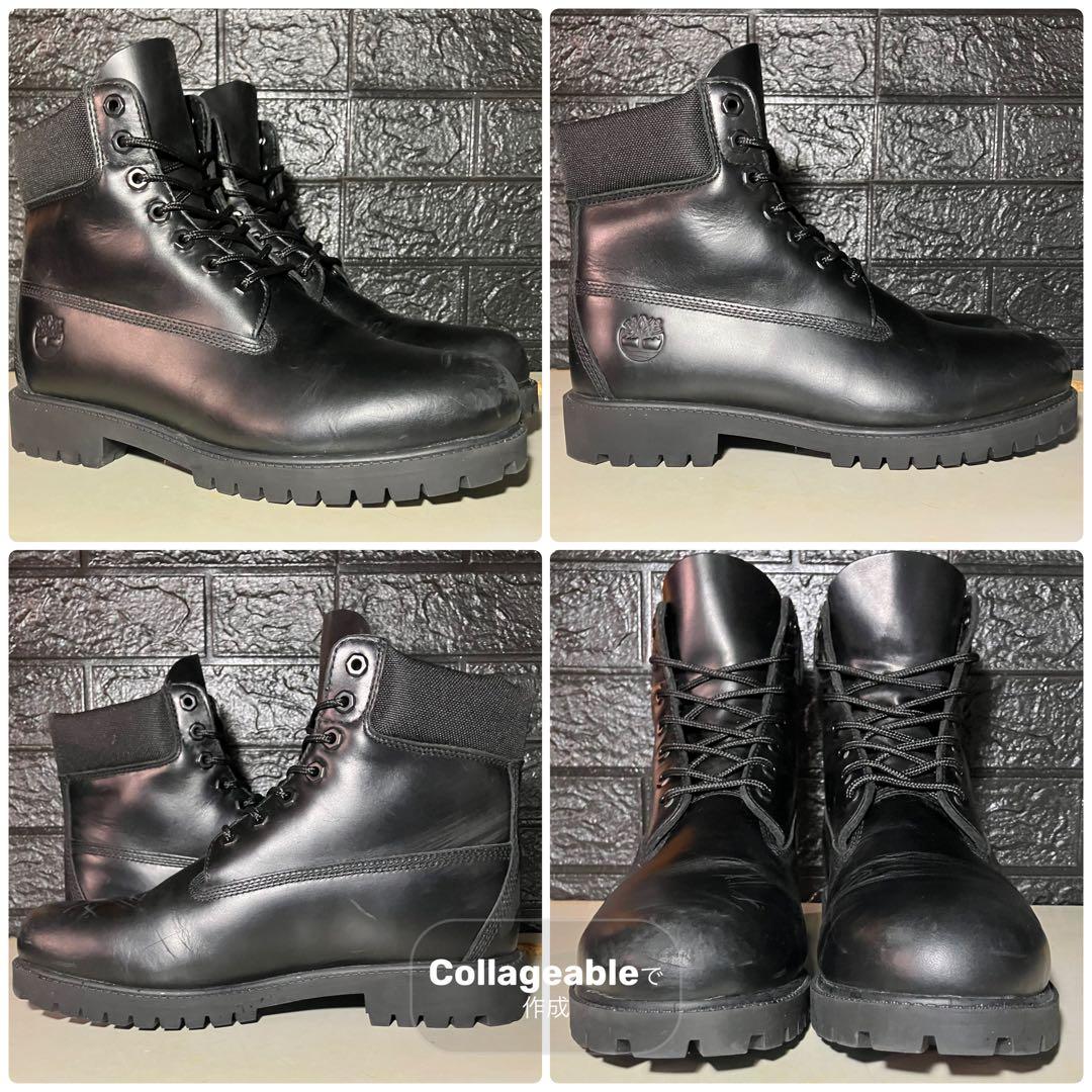 【美品Timberland 】27.5cmティンバーランド All Black