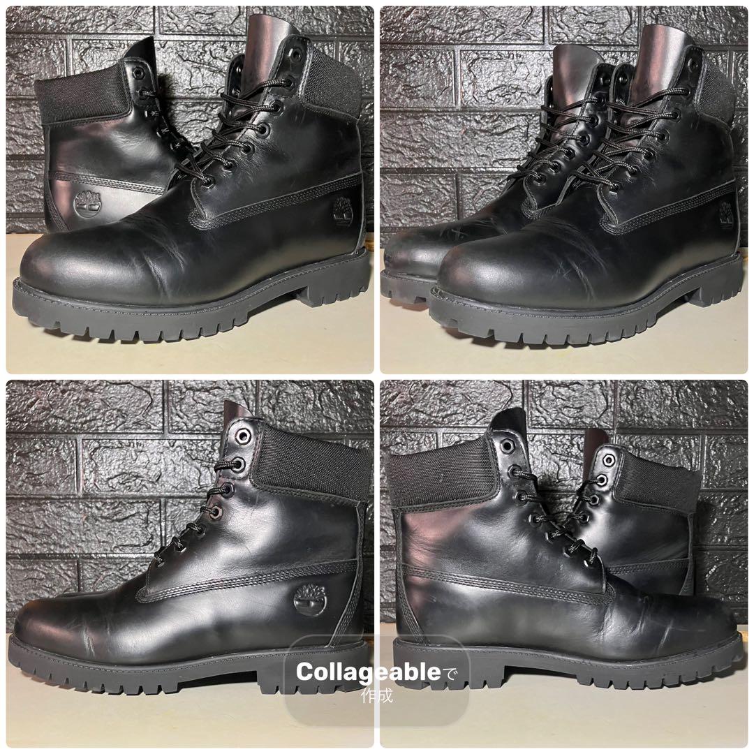 【美品Timberland 】27.5cmティンバーランド All Black