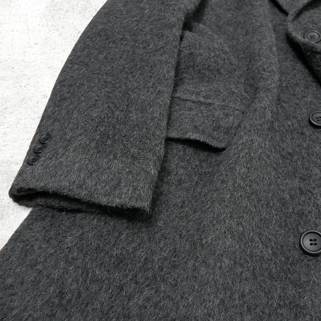 美品【ポールスミス】アルパカ100% チェスターコート L グレー 日本製