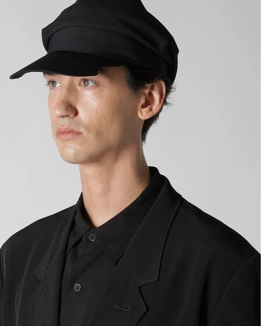 yun baY’s for men ドレープキャップ 黒 完売 タグ付き