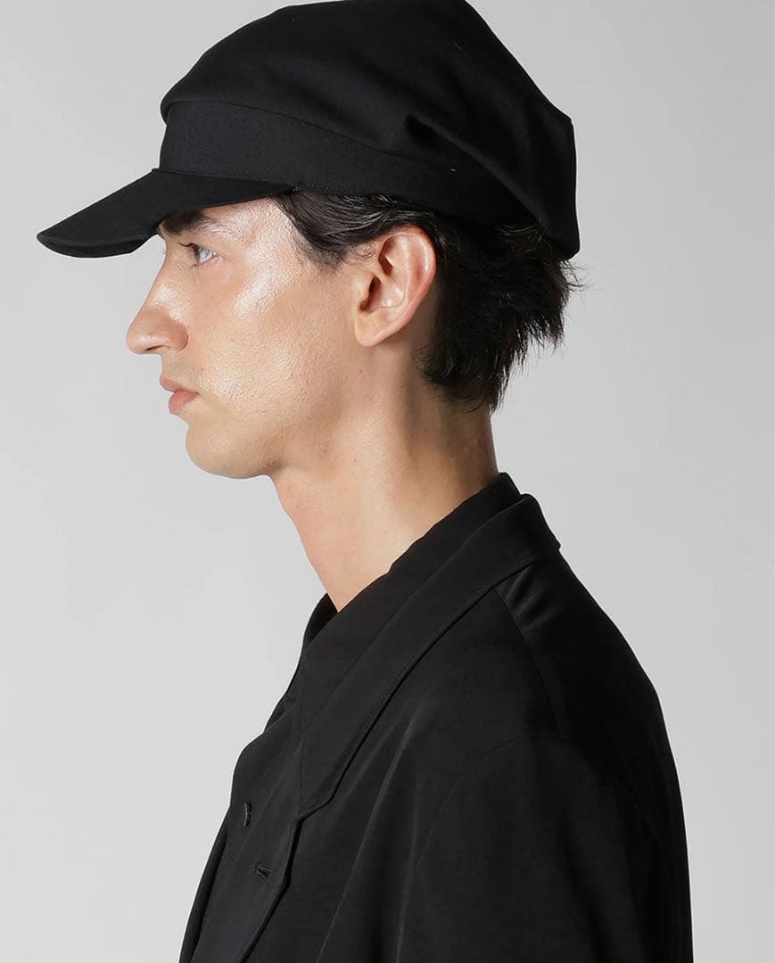 yun baY’s for men ドレープキャップ 黒 完売 タグ付き