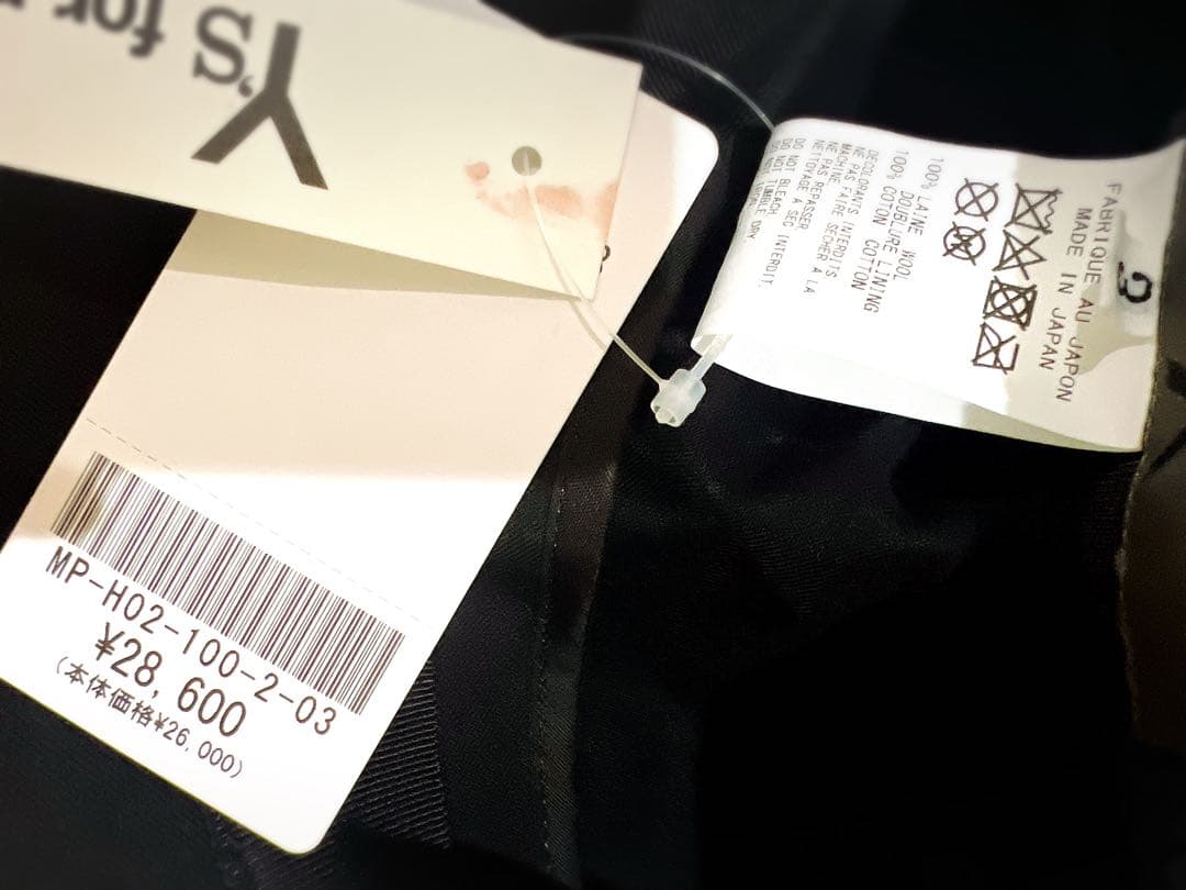 yun baY’s for men ドレープキャップ 黒 完売 タグ付き