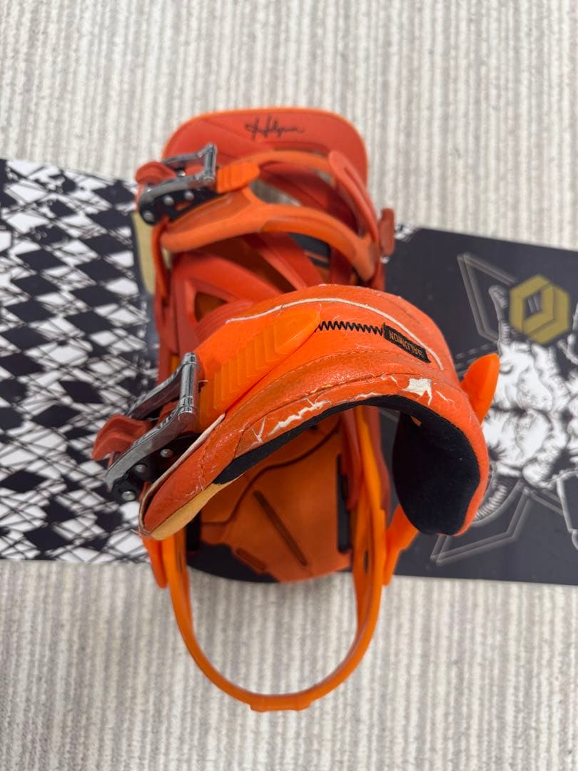 TNT スノーボード グラトリ用　ボード&ビィンディングセット150cm