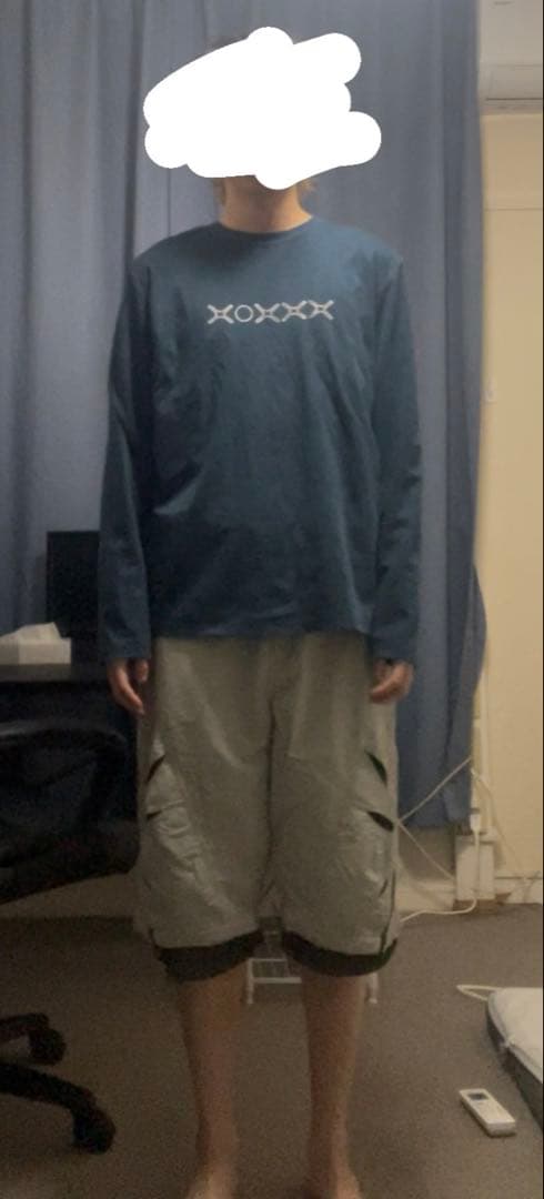 sansangear cut off mesh shorts ショーツ