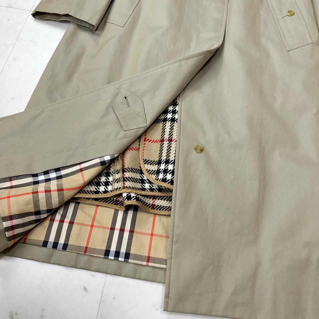 美品 バーバリーズ ヴィンテージ バルマカンコート ライナー カーキベージュ M