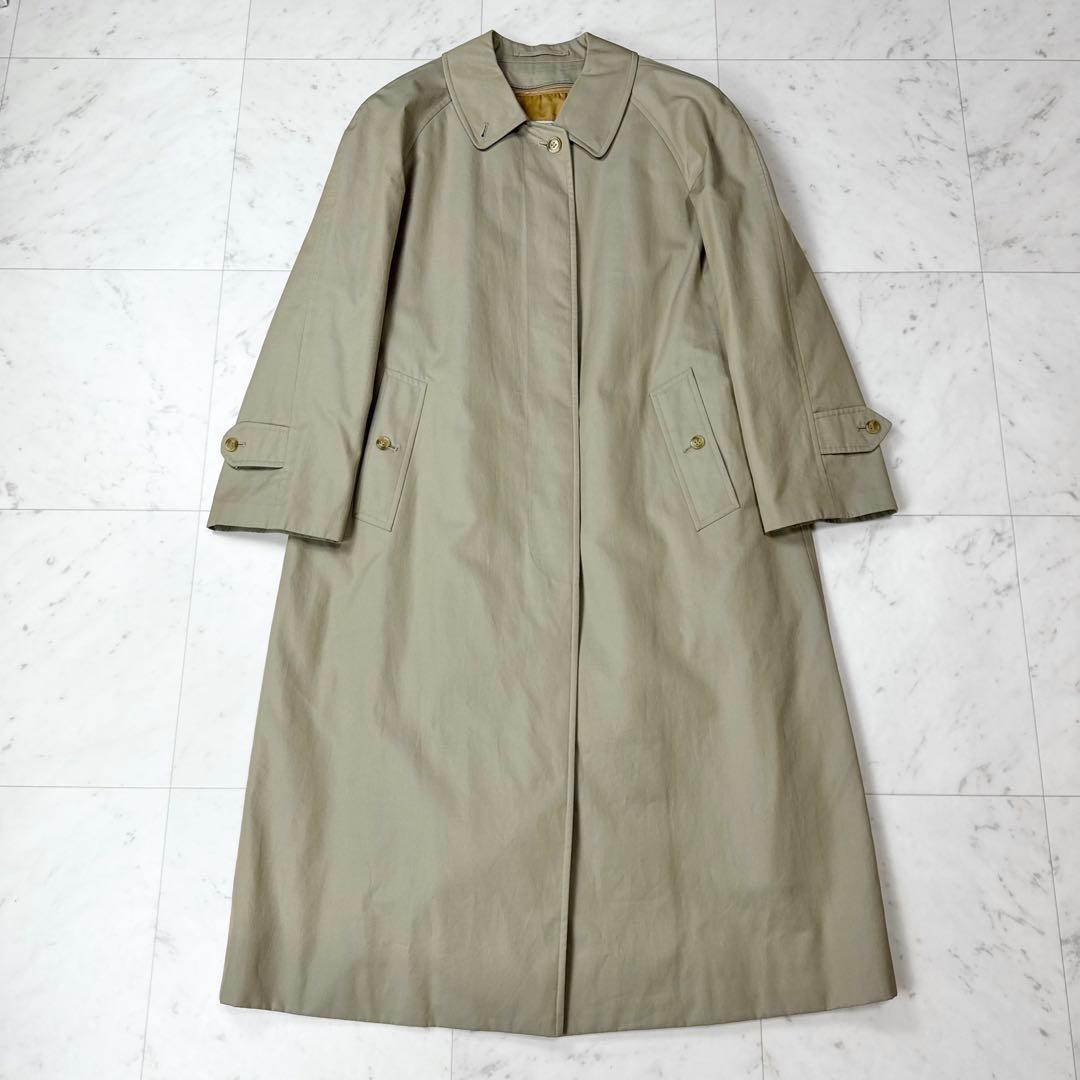 美品 バーバリーズ ヴィンテージ バルマカンコート ライナー カーキベージュ M