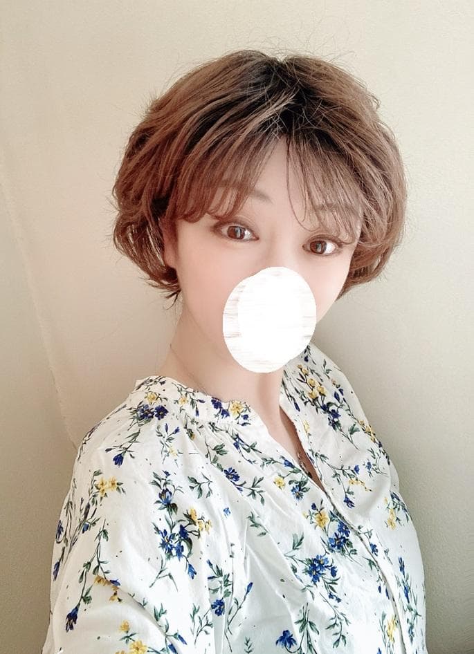 MALIBU マリブ　フェザリーカールショート　チョコブラウンプリン