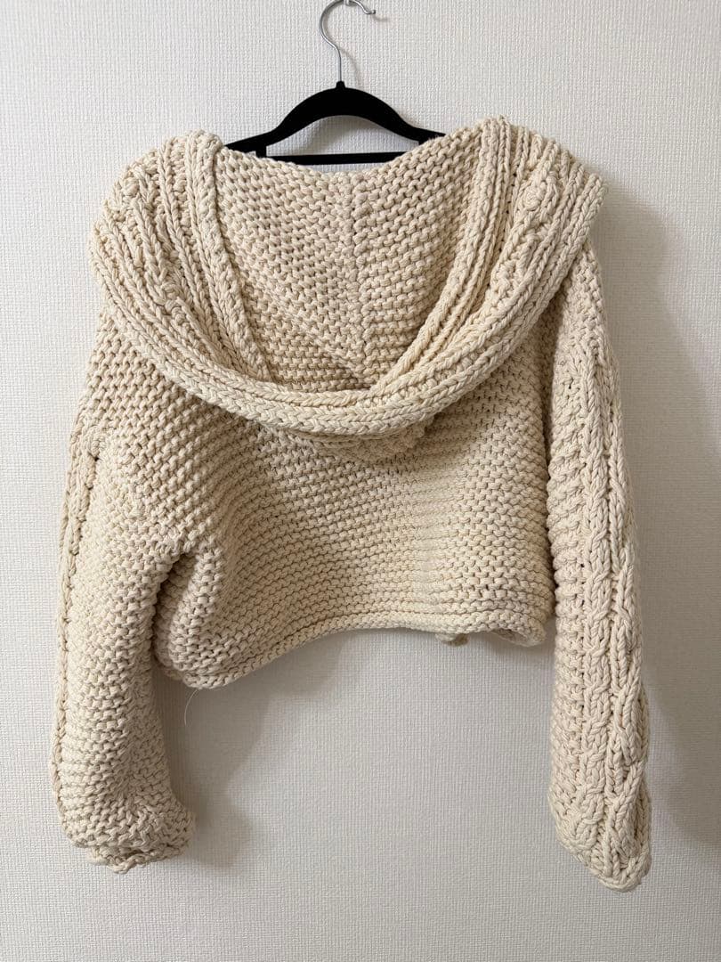 Searoomlynn❤︎フーディー ニット ジャケット カーディガン