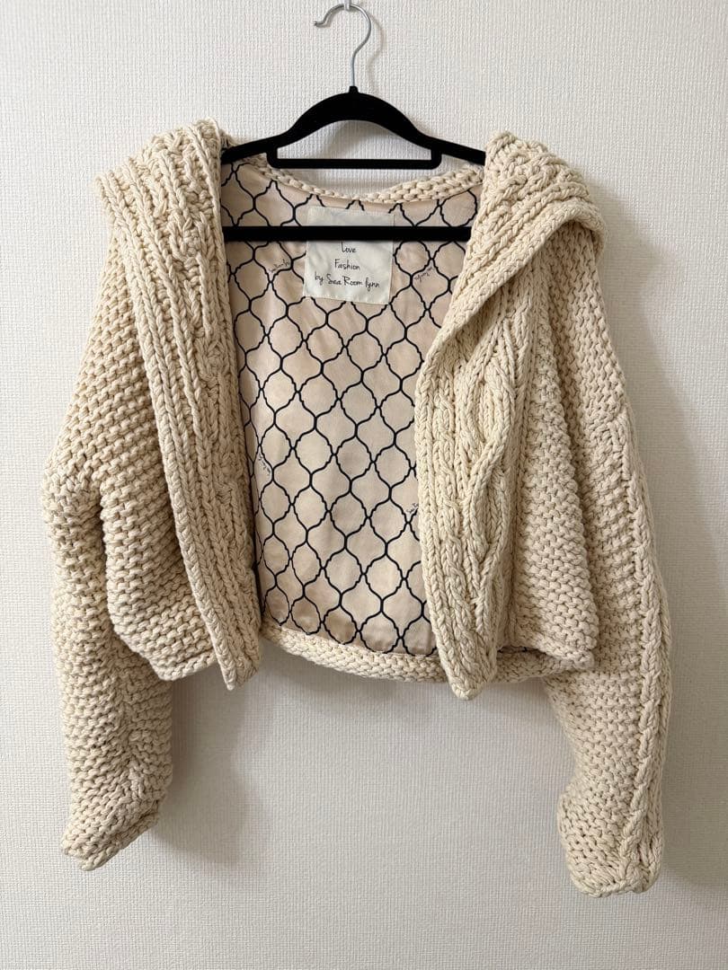 Searoomlynn❤︎フーディー ニット ジャケット カーディガン