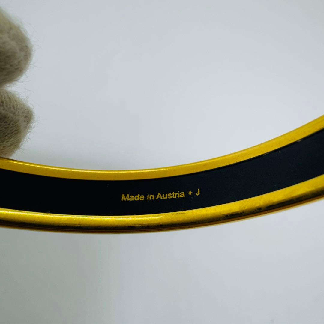 ✨HERMES✨エルメス✨エマイユPM✨ゴールド✨HERMESロゴ✨バングル✨