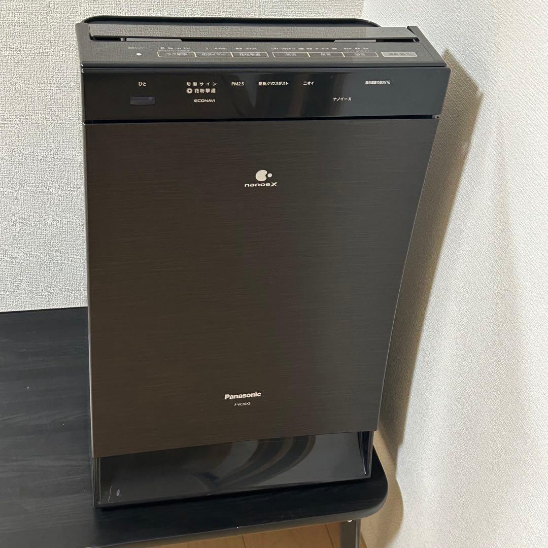 Panasonic パナソニック F-VC70XS 加湿空気清浄機 2020年製