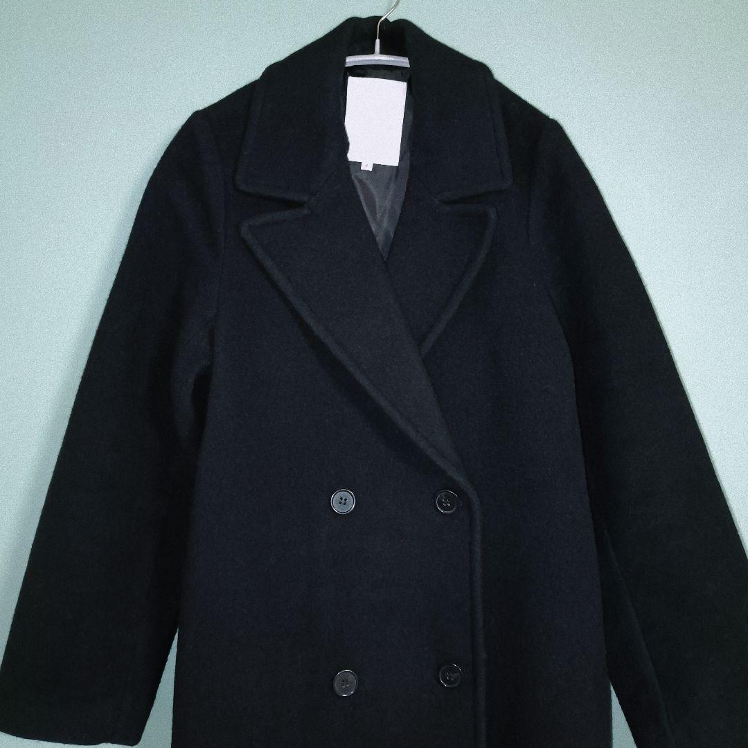 24AW マーキュリーデュオ　ウールチェスターコート 黒 Mサイズ